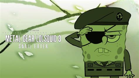 metal gear snake box spongebob|Metal Gear Solid 3 .